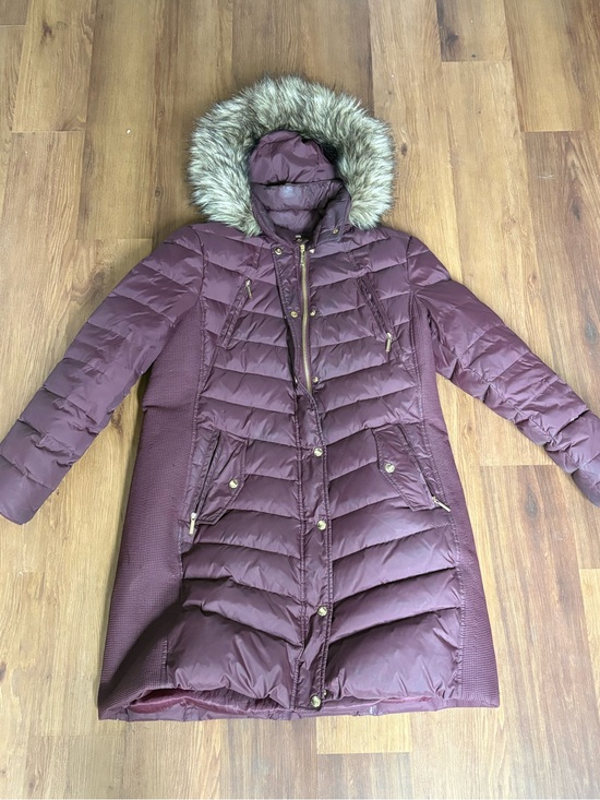 Michael Kors Jackets & Blazers - Michael Kors Down Coat with Fake Fur Trim
